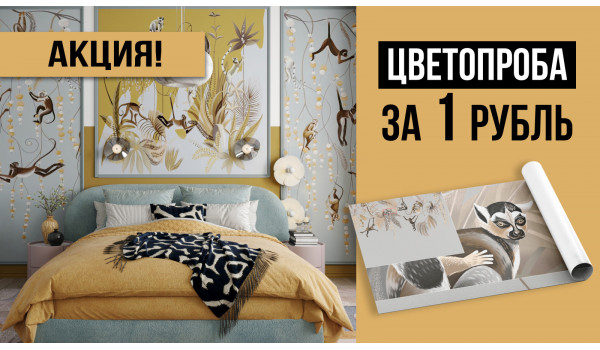 Цветопроба за 1 рубль
