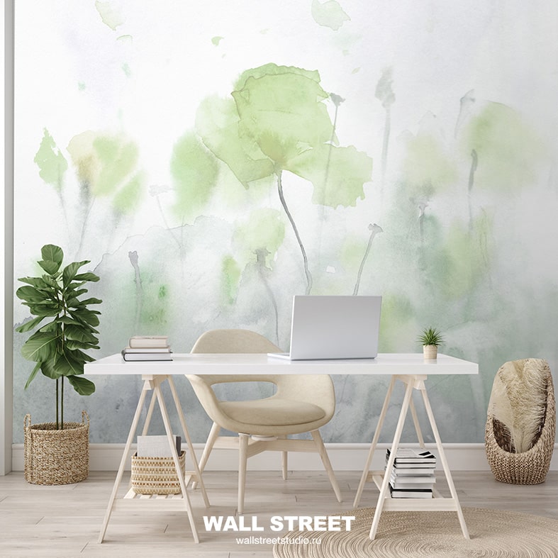 Необычные дизайнерские обои Watercolor-21: 2 от WALL STREET