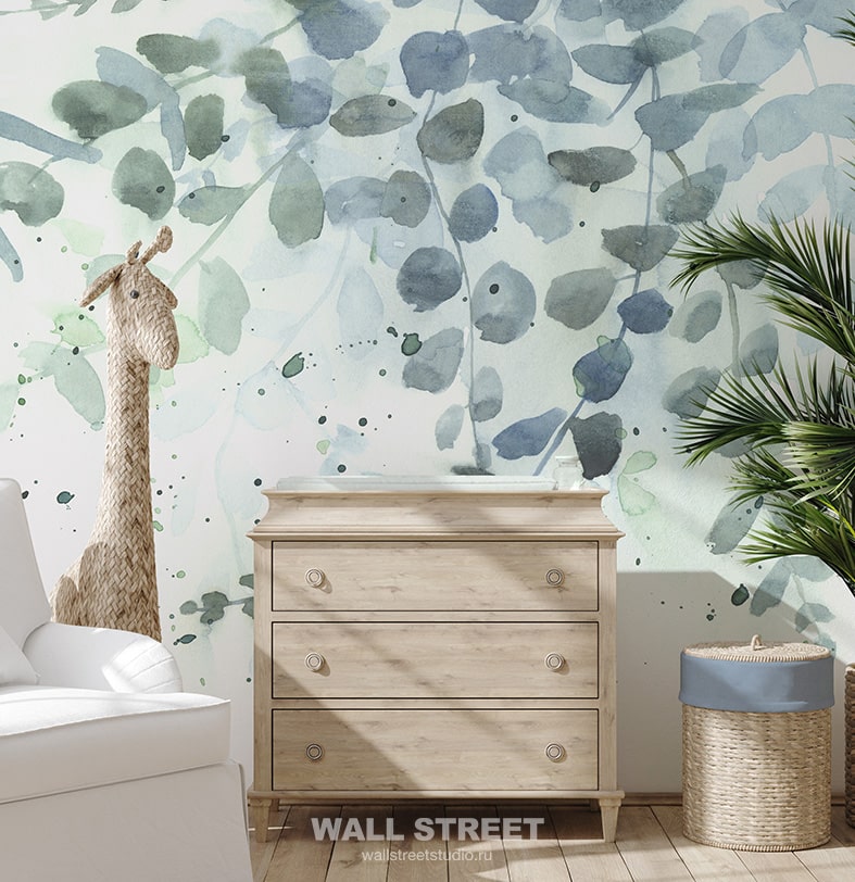 Необычные дизайнерские обои Watercolor-21: 13 от WALL STREET