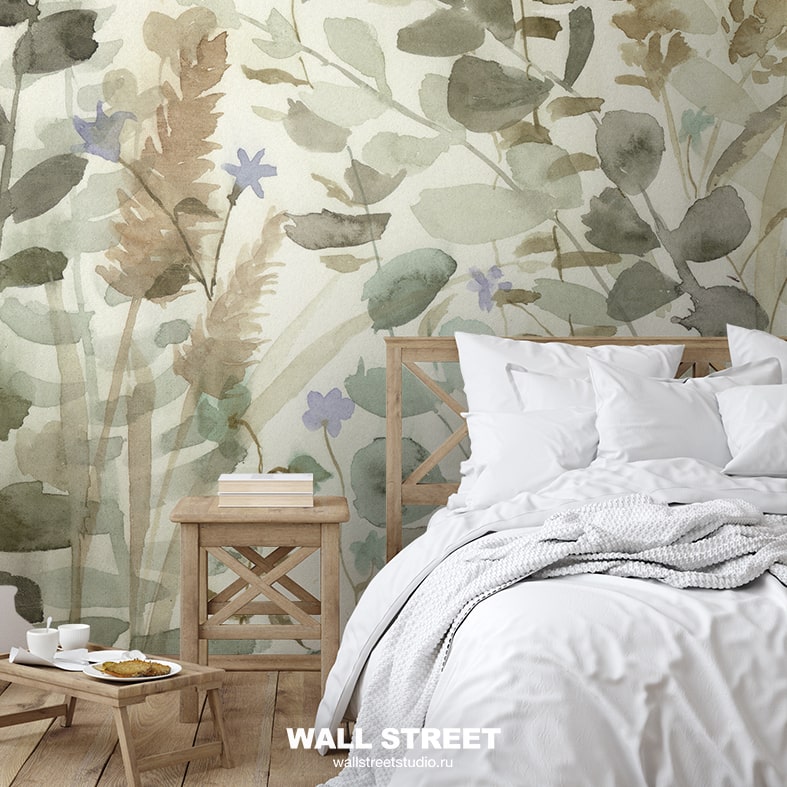 Необычные дизайнерские обои Watercolor-21: 15 от WALL STREET