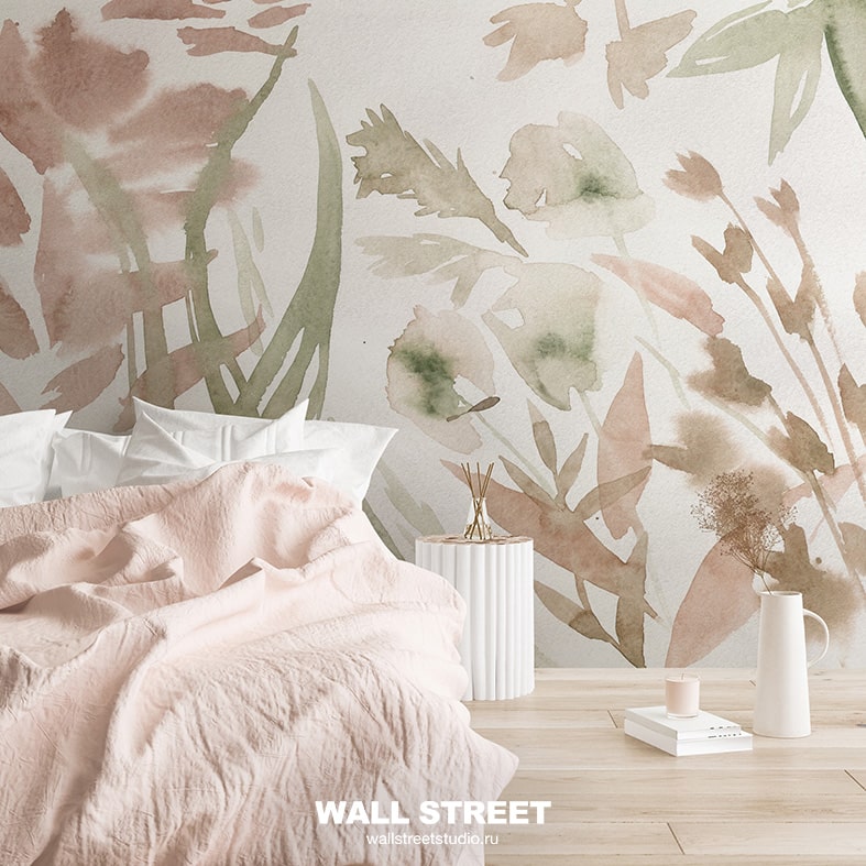 Необычные дизайнерские обои Watercolor-21: 21 от WALL STREET